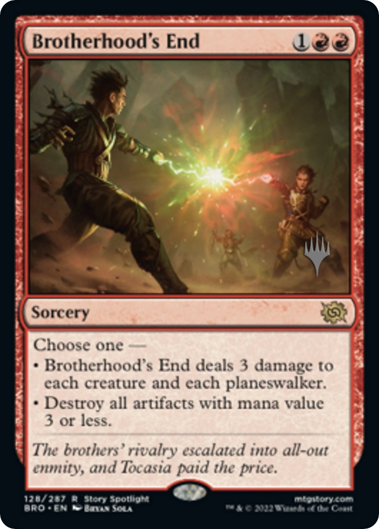 Brotherhood's End (Promo Pack) [The Brothers' War Promos] | Mindsight Gaming