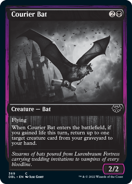 Courier Bat [Innistrad: Double Feature] | Mindsight Gaming