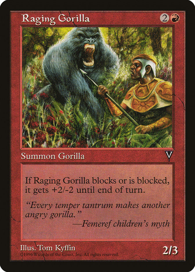Raging Gorilla [Visions] | Mindsight Gaming