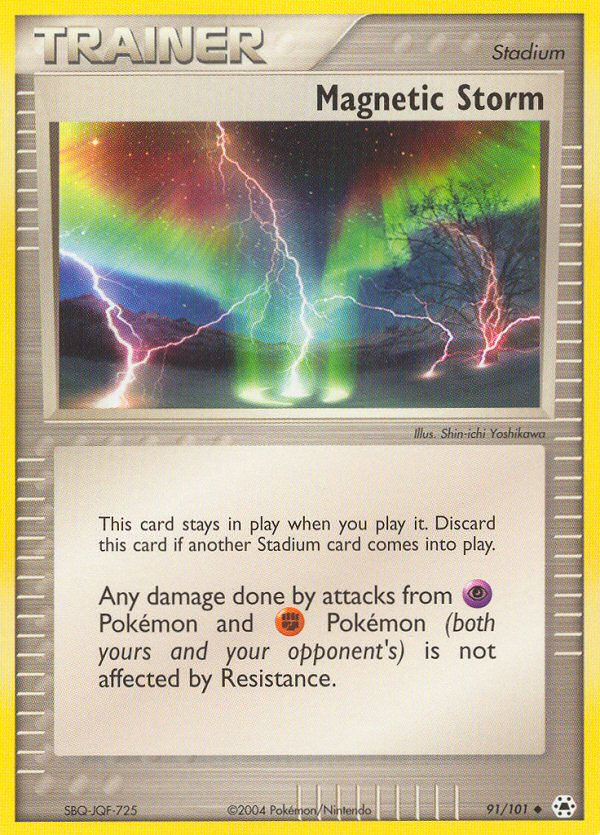 Magnetic Storm (91/101) [EX: Hidden Legends] | Mindsight Gaming