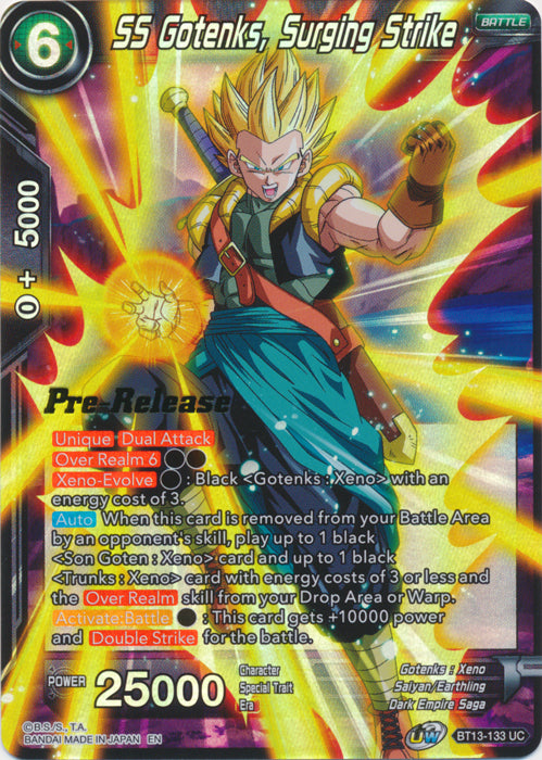 SS Gotenks, Surging Strike (BT13-133) [Supreme Rivalry Prerelease Promos] | Mindsight Gaming