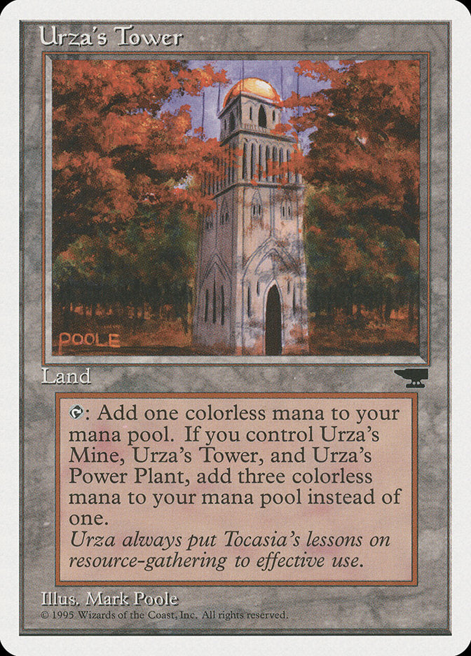 Urza's Tower (Autumn Leaves) [Chronicles] | Mindsight Gaming