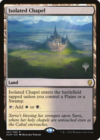 Isolated Chapel [Dominaria Promos] | Mindsight Gaming