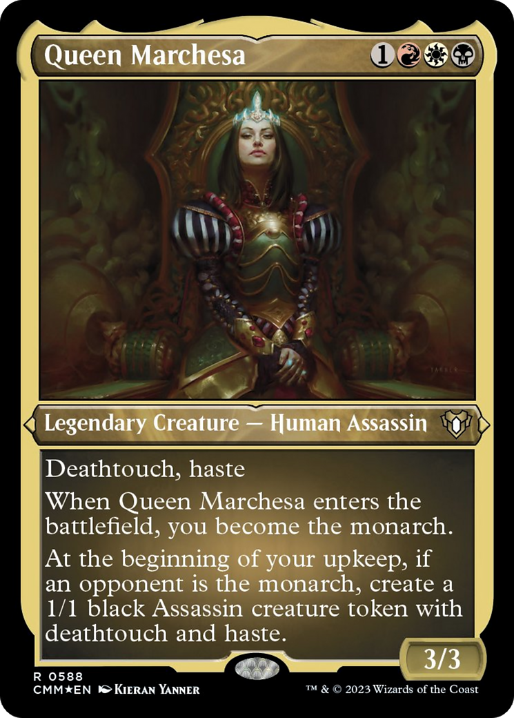 Queen Marchesa (Foil Etched) [Commander Masters] | Mindsight Gaming