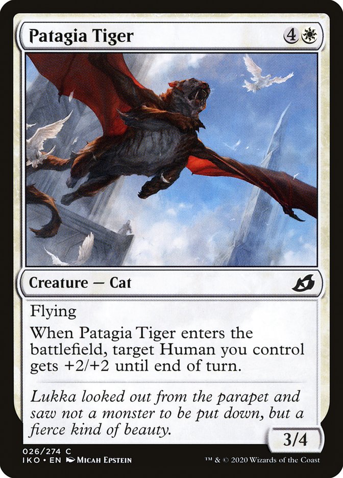 Patagia Tiger [Ikoria: Lair of Behemoths] | Mindsight Gaming