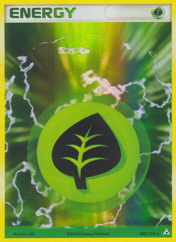 Grass Energy (105/110) [EX: Holon Phantoms] | Mindsight Gaming