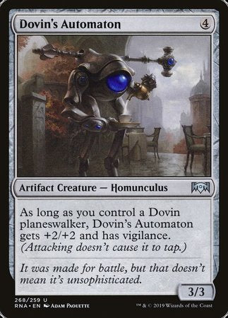 Dovin's Automaton [Ravnica Allegiance] | Mindsight Gaming