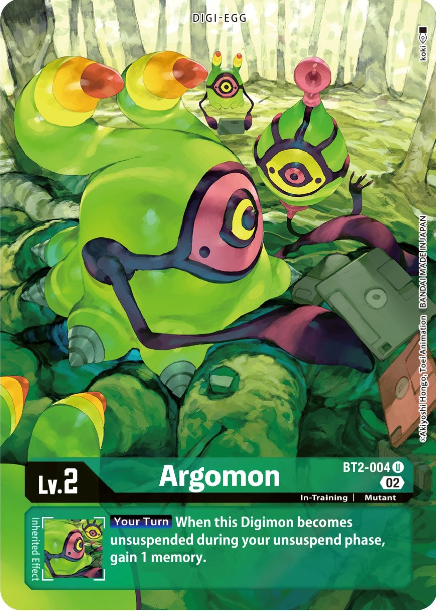 Argomon [BT2-004] (Alternate Art) [Starter Deck: Beelzemon Advanced Deck Set] | Mindsight Gaming