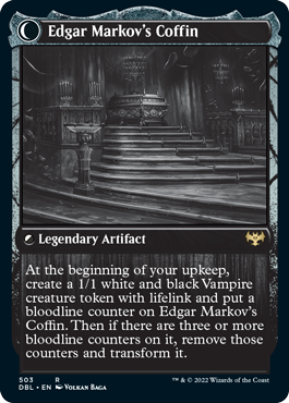 Edgar, Charmed Groom // Edgar Markov's Coffin [Innistrad: Double Feature] | Mindsight Gaming