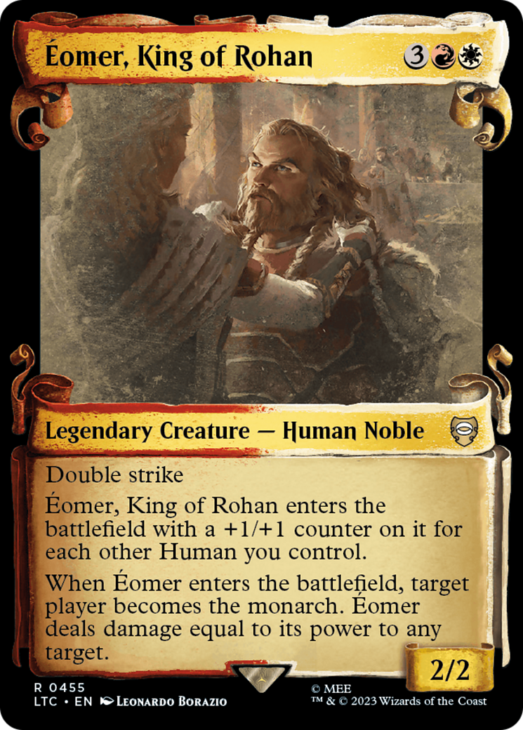 Eomer, King of Rohan [The Lord of the Rings: Tales of Middle-Earth Commander Showcase Scrolls] | Mindsight Gaming