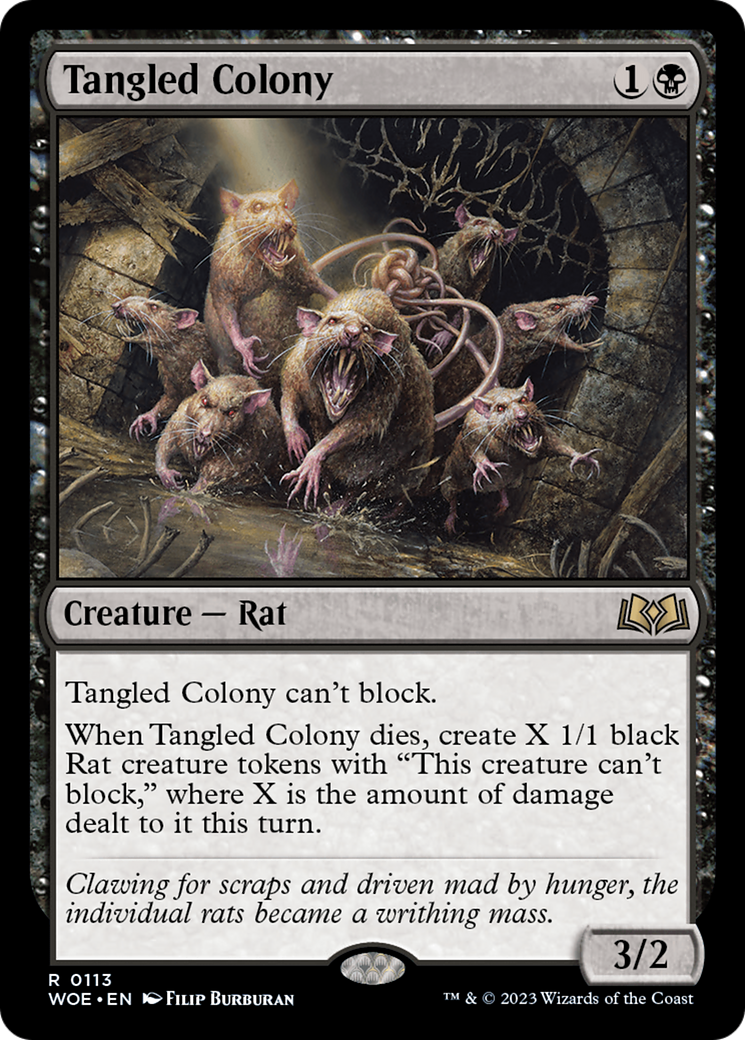 Tangled Colony [Wilds of Eldraine] | Mindsight Gaming