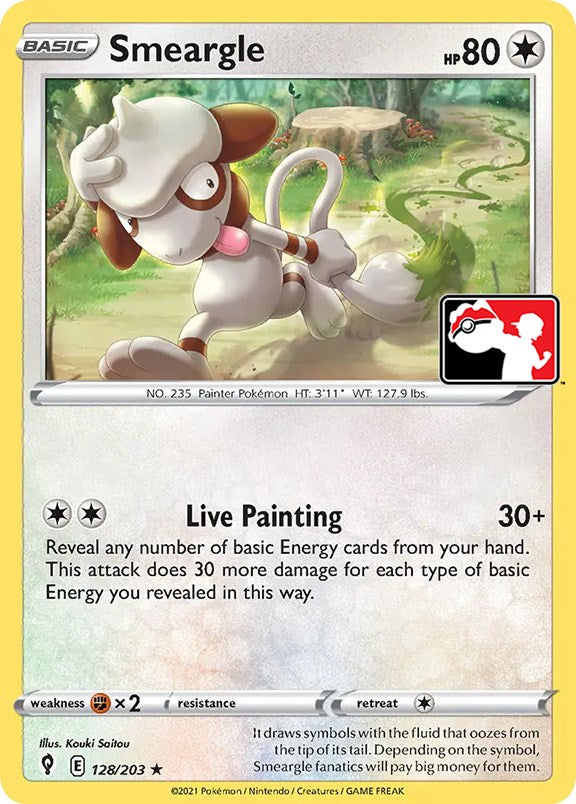 Smeargle (128/203) [Prize Pack Series One] | Mindsight Gaming