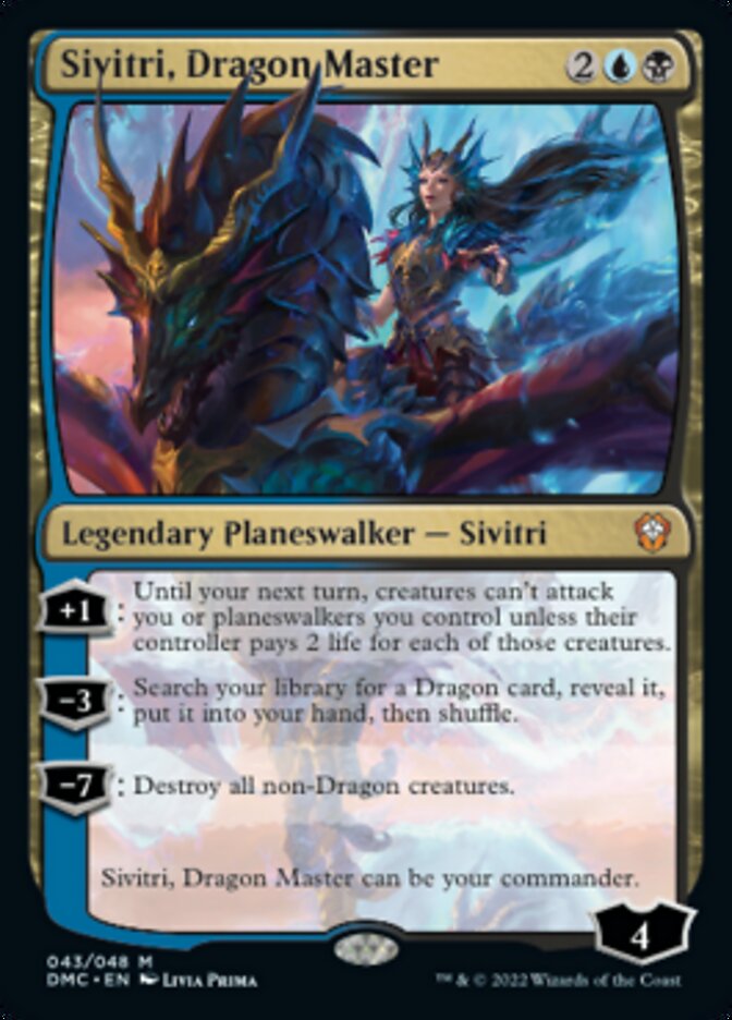 Sivitri, Dragon Master [Dominaria United Commander] | Mindsight Gaming