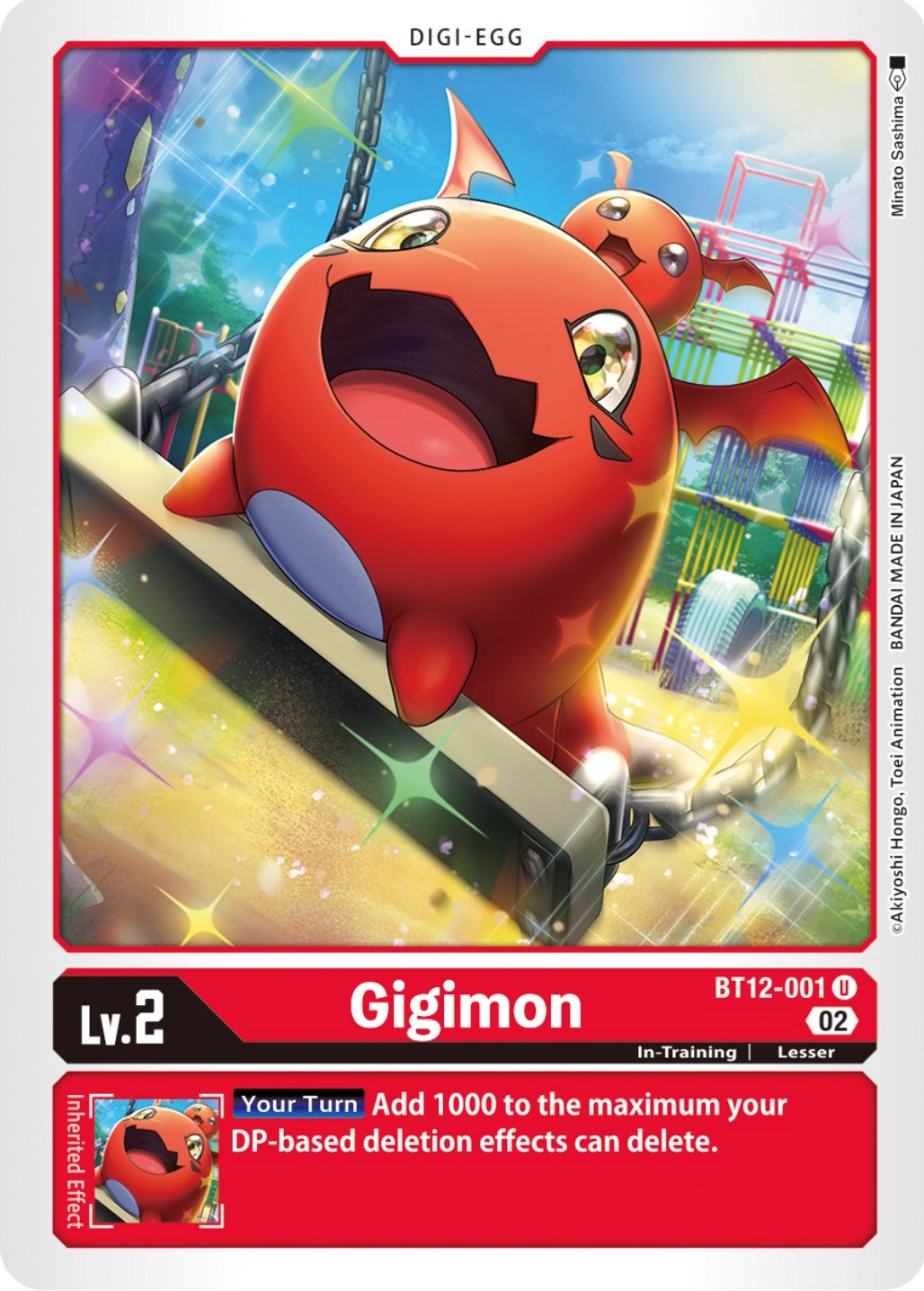Gigimon [BT12-001] [Across Time] | Mindsight Gaming