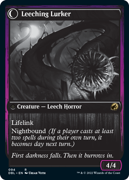 Curse of Leeches // Leeching Lurker [Innistrad: Double Feature] | Mindsight Gaming