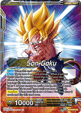 Son Goku // SS4 Son Goku, Returned from Hell (BT14-091) [Cross Spirits] | Mindsight Gaming