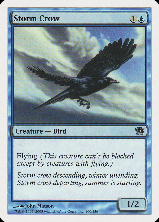 Storm Crow [Ninth Edition] | Mindsight Gaming