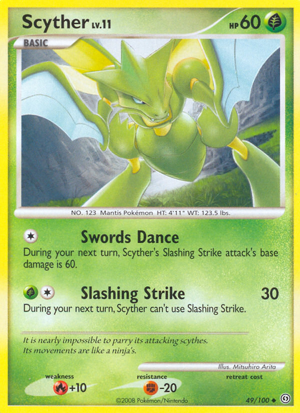 Scyther (49/100) [Diamond & Pearl: Stormfront] | Mindsight Gaming