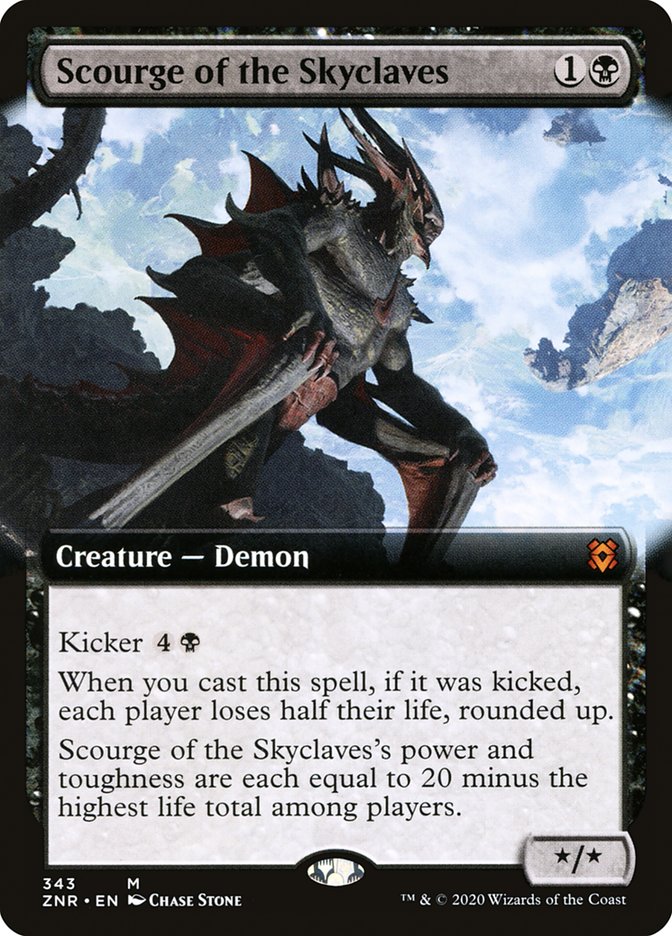 Scourge of the Skyclaves (Extended Art) [Zendikar Rising] | Mindsight Gaming