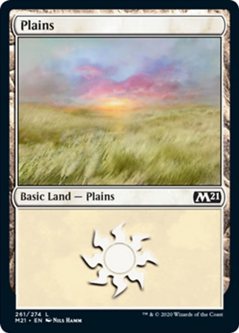 Plains (261) [Core Set 2021] | Mindsight Gaming