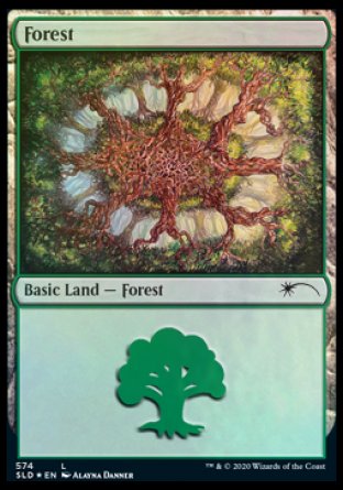 Forest (Plus One) (574) [Secret Lair Drop Promos] | Mindsight Gaming
