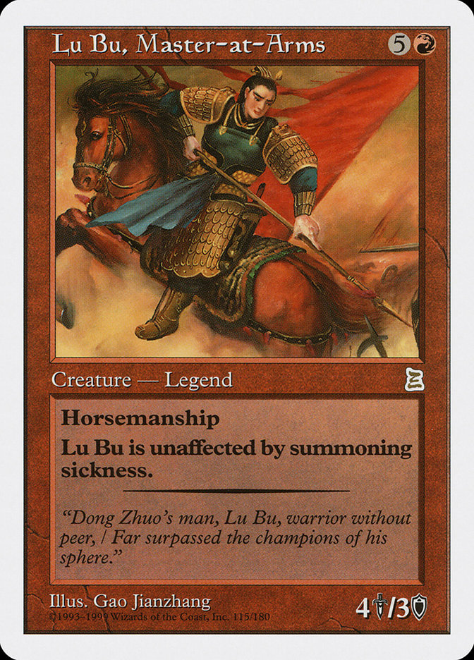 Lu Bu, Master-at-Arms [Portal Three Kingdoms] | Mindsight Gaming