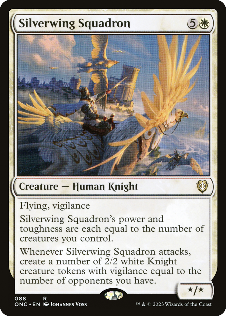 Silverwing Squadron [Phyrexia: All Will Be One Commander] | Mindsight Gaming