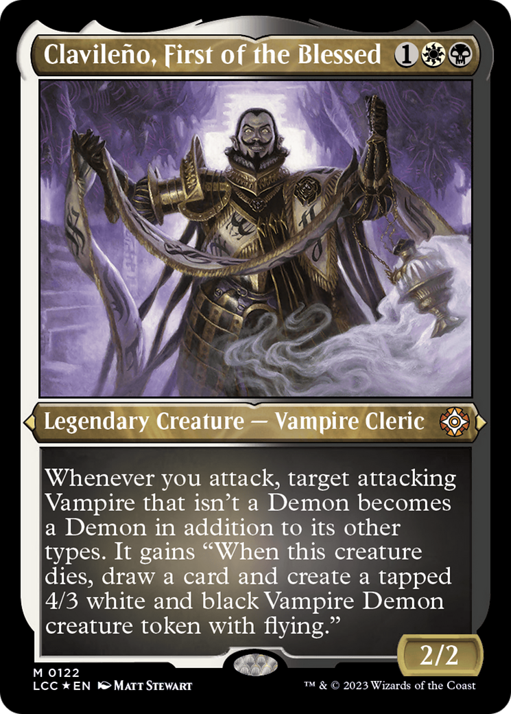 Clavileno, First of the Blessed (Display Commander) [The Lost Caverns of Ixalan Commander] | Mindsight Gaming