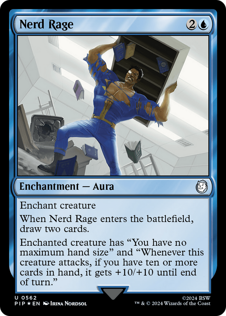 Nerd Rage (Surge Foil) [Fallout] | Mindsight Gaming