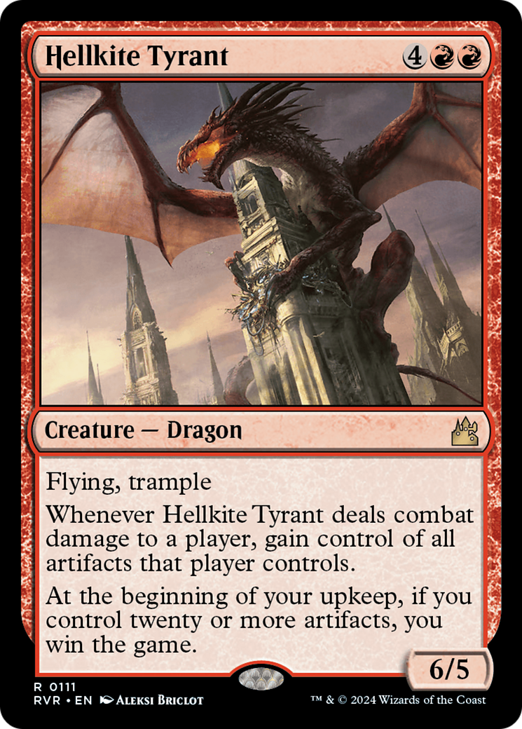 Hellkite Tyrant [Ravnica Remastered] | Mindsight Gaming