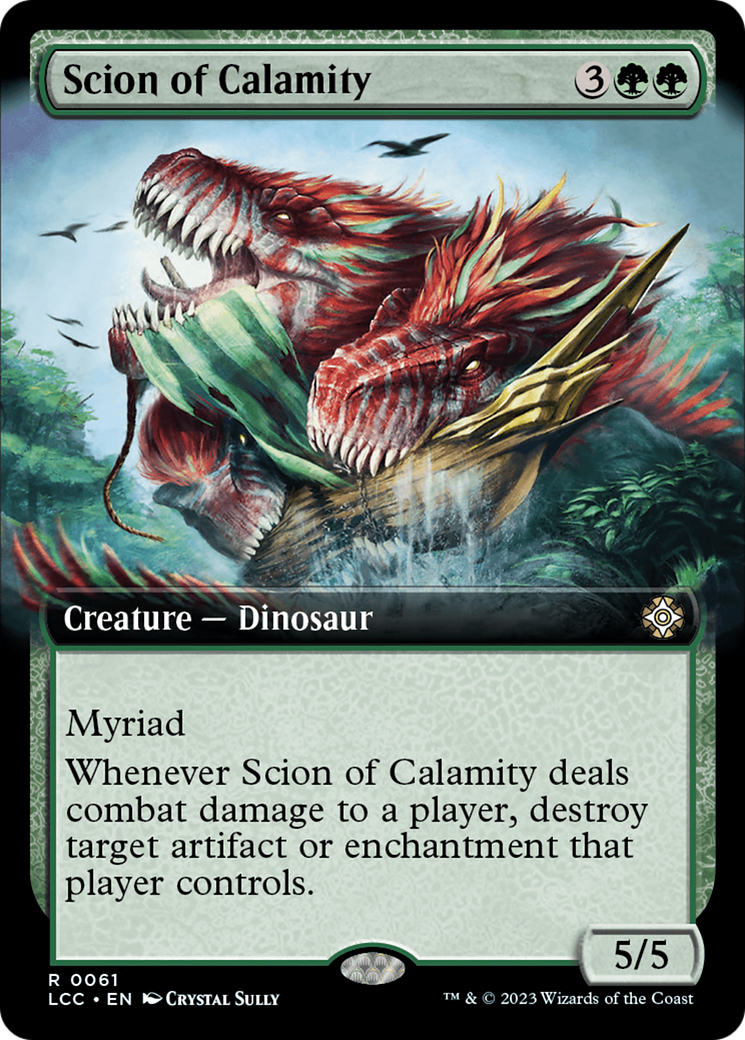Scion of Calamity (Extended Art) [The Lost Caverns of Ixalan Commander] | Mindsight Gaming