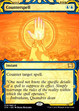 Counterspell (Etched Foil) [Strixhaven Mystical Archive] | Mindsight Gaming