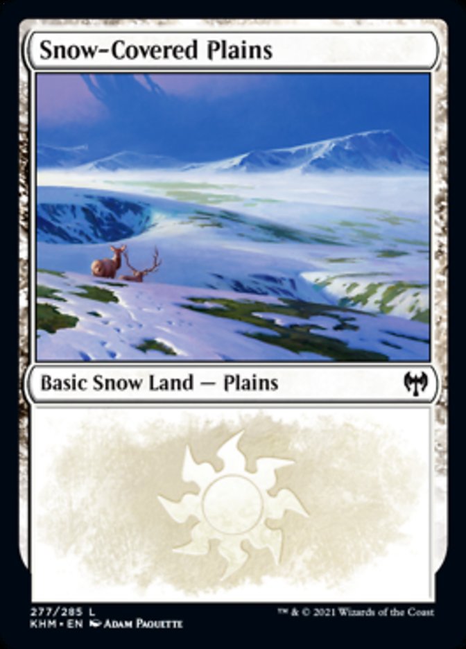 Snow-Covered Plains (277) [Kaldheim] | Mindsight Gaming
