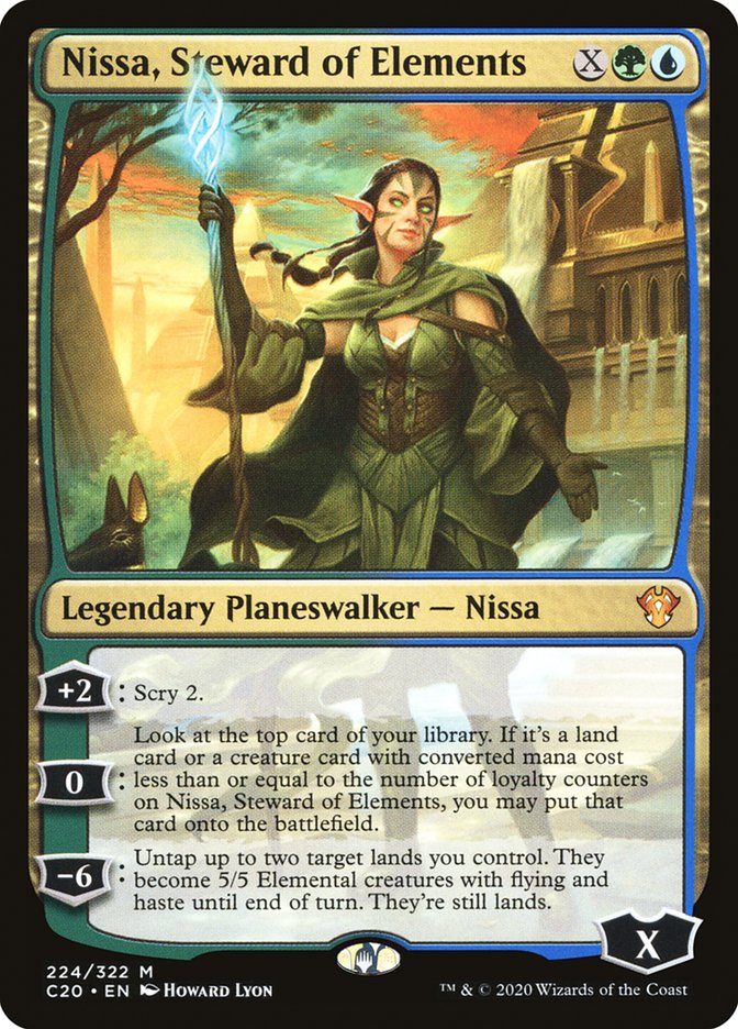 Nissa, Steward of Elements [Commander 2020] | Mindsight Gaming