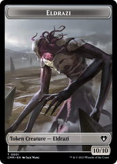 Eldrazi // Knight Double-Sided Token [Commander Masters Tokens] | Mindsight Gaming