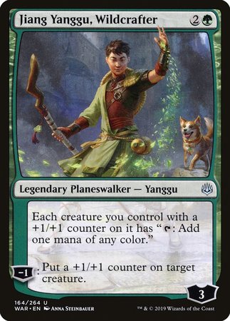 Jiang Yanggu, Wildcrafter [War of the Spark] | Mindsight Gaming