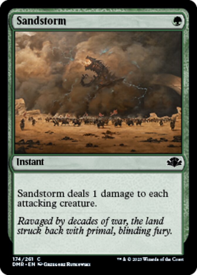 Sandstorm [Dominaria Remastered] | Mindsight Gaming