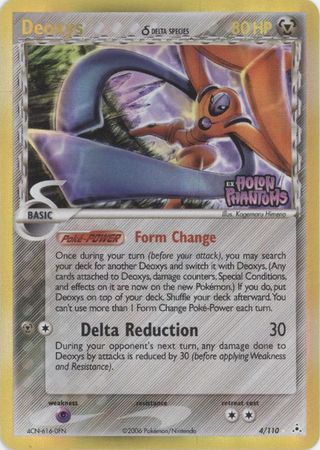 Deoxys (4/110) (Delta Species) (Stamped) [EX: Holon Phantoms] | Mindsight Gaming