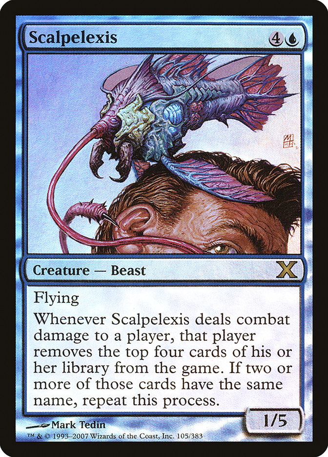 Scalpelexis (Premium Foil) [Tenth Edition] | Mindsight Gaming