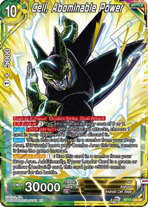 Cell, Abominable Power (BT17-145) [Ultimate Squad] | Mindsight Gaming