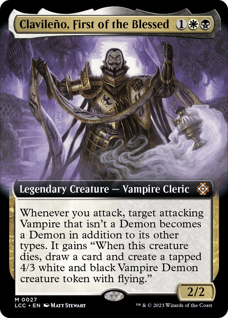 Clavileno, First of the Blessed (Extended Art) [The Lost Caverns of Ixalan Commander] | Mindsight Gaming