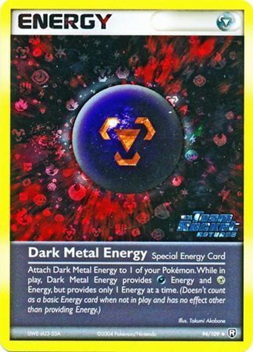 Dark Metal Energy (94/109) (Stamped) [EX: Team Rocket Returns] | Mindsight Gaming