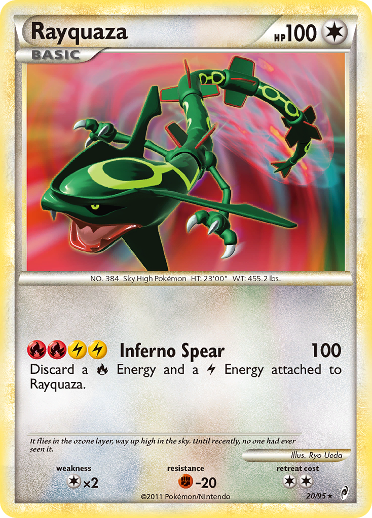 Rayquaza (20/95) [HeartGold & SoulSilver: Call of Legends] | Mindsight Gaming