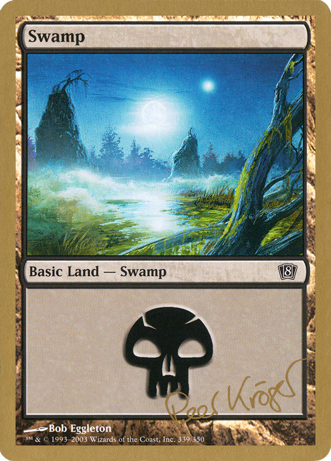 Swamp (pk339) (Peer Kroger) [World Championship Decks 2003] | Mindsight Gaming