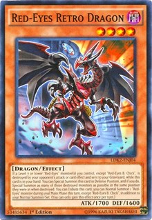 Red-Eyes Retro Dragon [LDK2-ENJ04] Common | Mindsight Gaming