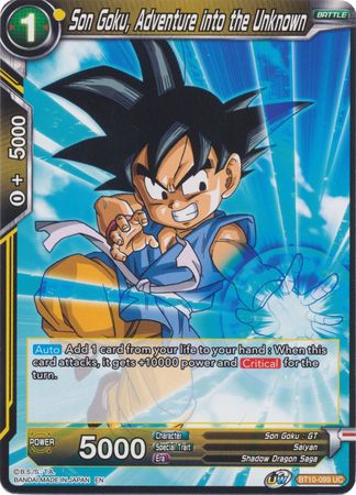 Son Goku, Adventure into the Unknown (BT10-099) [Rise of the Unison Warrior 2nd Edition] | Mindsight Gaming