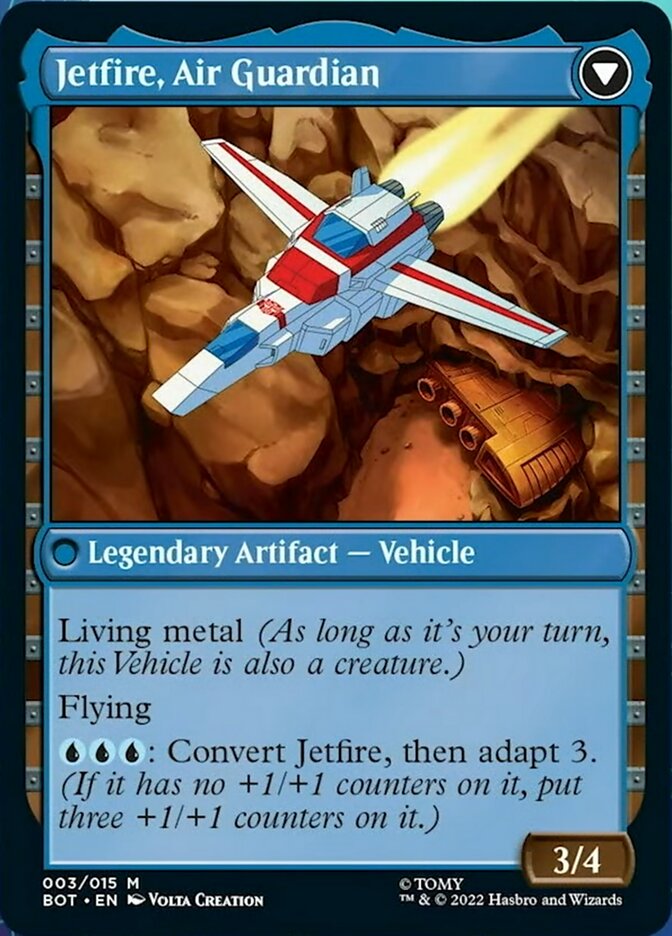 Jetfire, Ingenious Scientist // Jetfire, Air Guardian [Universes Beyond: Transformers] | Mindsight Gaming