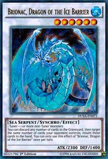 Brionac, Dragon of the Ice Barrier [DUSA-EN073] Ultra Rare | Mindsight Gaming