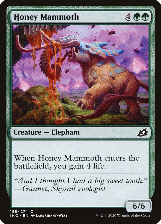 Honey Mammoth [Ikoria: Lair of Behemoths] | Mindsight Gaming