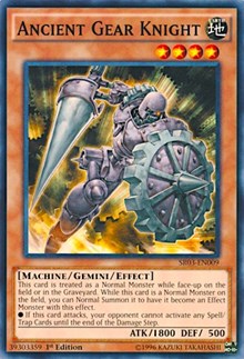 Ancient Gear Knight [SR03-EN009] Common | Mindsight Gaming
